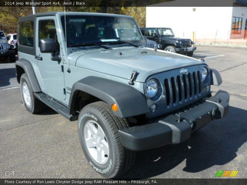 Anvil / Black 2014 Jeep Wrangler Sport 4x4
