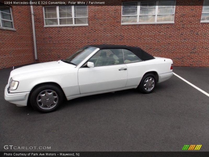 Polar White / Parchment 1994 Mercedes-Benz E 320 Convertible