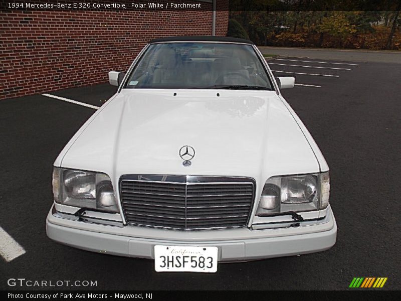 Polar White / Parchment 1994 Mercedes-Benz E 320 Convertible