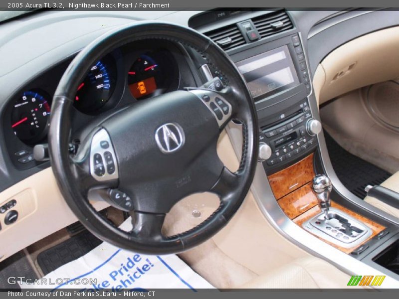 Nighthawk Black Pearl / Parchment 2005 Acura TL 3.2