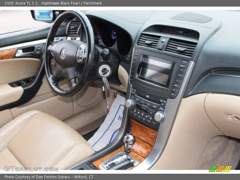 Nighthawk Black Pearl / Parchment 2005 Acura TL 3.2