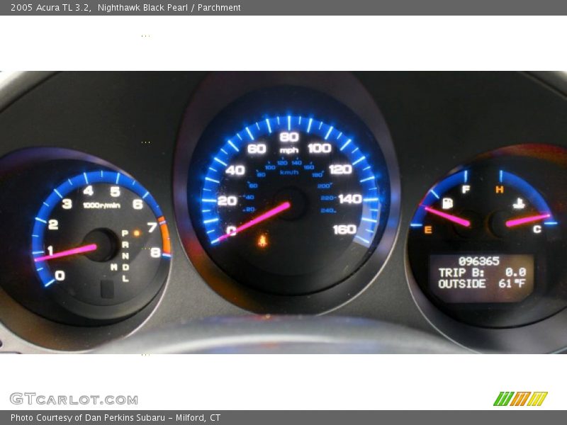 Nighthawk Black Pearl / Parchment 2005 Acura TL 3.2