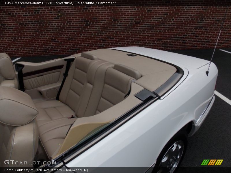 Polar White / Parchment 1994 Mercedes-Benz E 320 Convertible