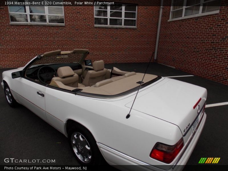 Polar White / Parchment 1994 Mercedes-Benz E 320 Convertible