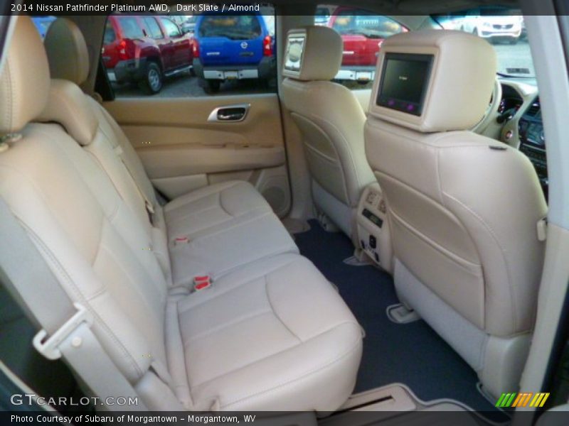 Dark Slate / Almond 2014 Nissan Pathfinder Platinum AWD