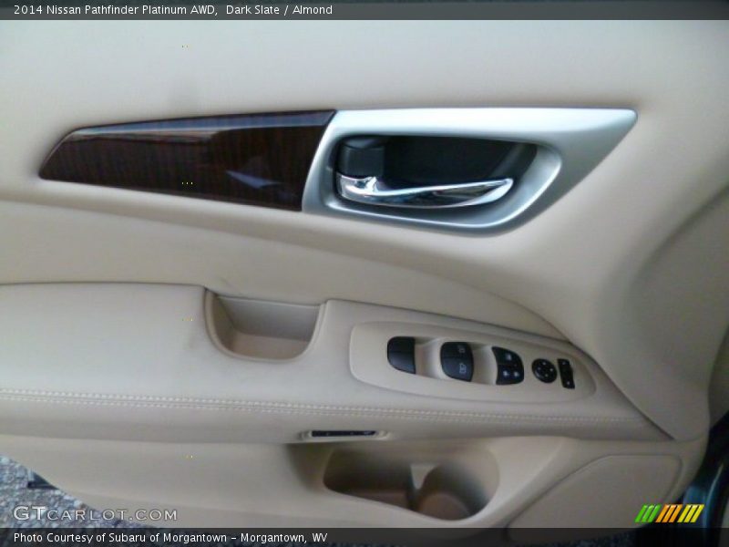 Dark Slate / Almond 2014 Nissan Pathfinder Platinum AWD