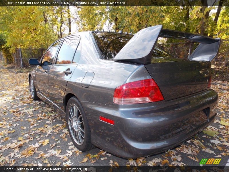 Graphite Gray / Black Alcantara 2006 Mitsubishi Lancer Evolution IX MR