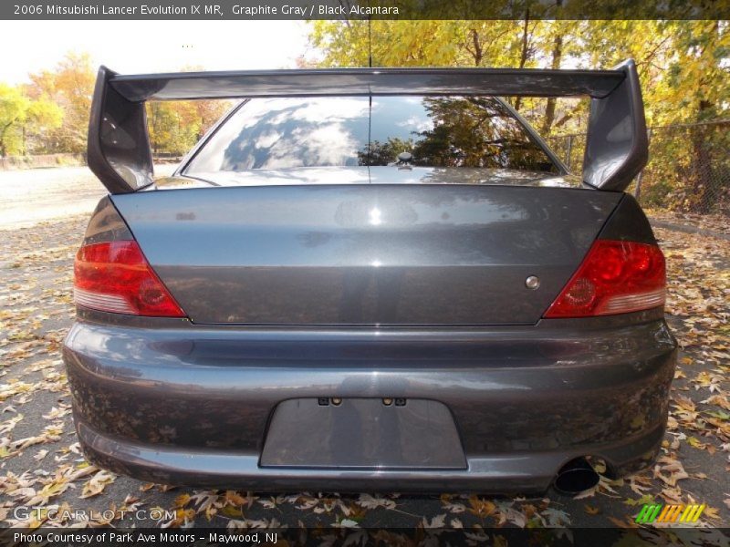 Graphite Gray / Black Alcantara 2006 Mitsubishi Lancer Evolution IX MR