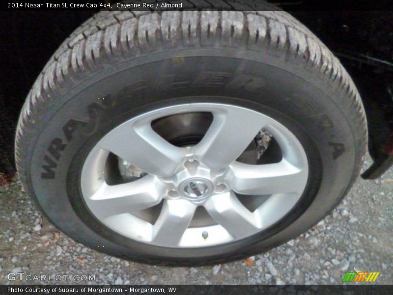 Cayenne Red / Almond 2014 Nissan Titan SL Crew Cab 4x4