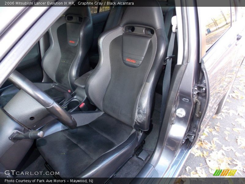 Front Seat of 2006 Lancer Evolution IX MR