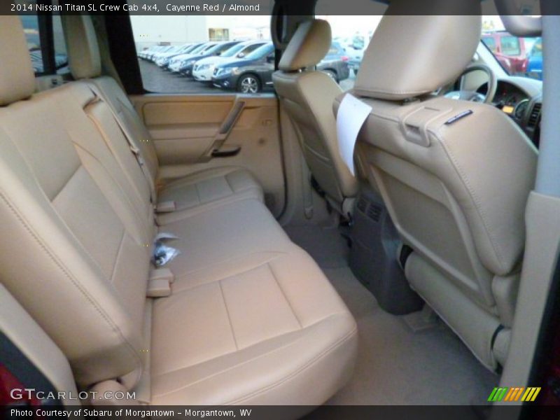 Cayenne Red / Almond 2014 Nissan Titan SL Crew Cab 4x4