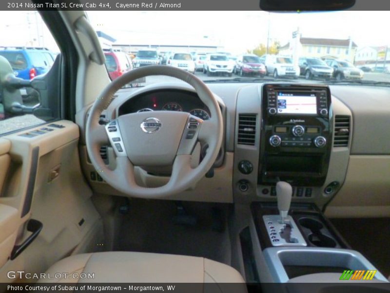 Dashboard of 2014 Titan SL Crew Cab 4x4