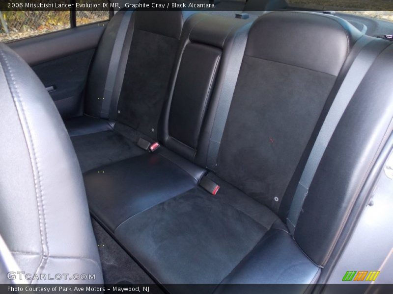 Rear Seat of 2006 Lancer Evolution IX MR