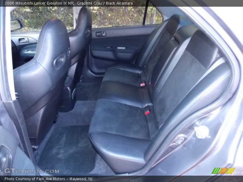 Rear Seat of 2006 Lancer Evolution IX MR