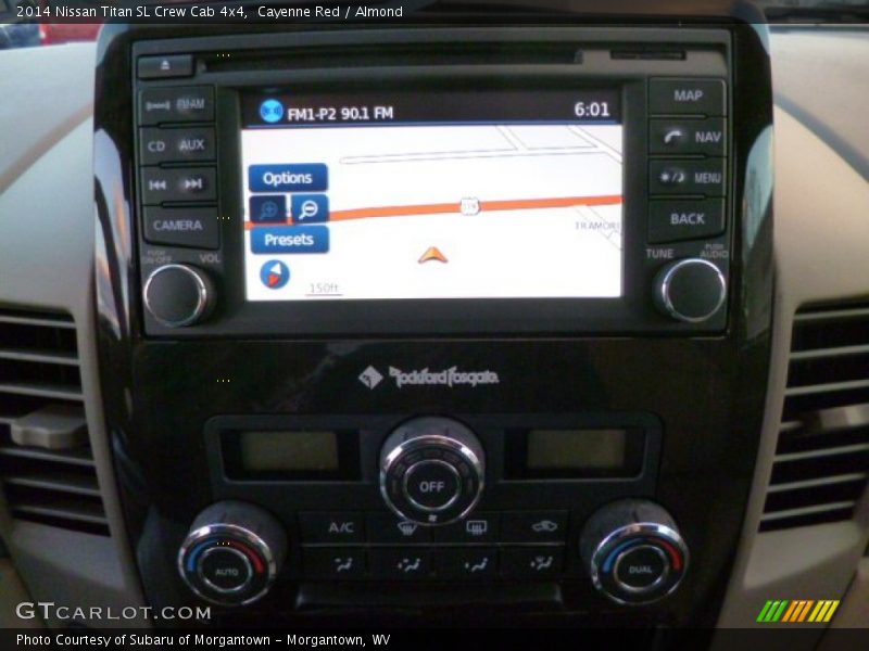 Cayenne Red / Almond 2014 Nissan Titan SL Crew Cab 4x4