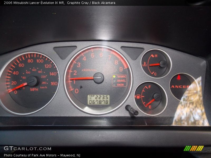  2006 Lancer Evolution IX MR IX MR Gauges