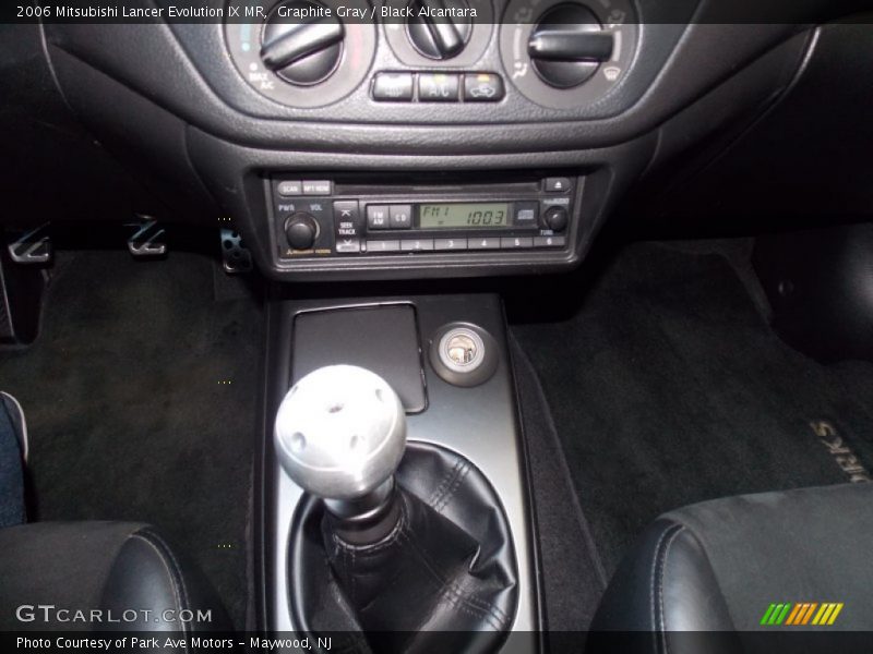 Graphite Gray / Black Alcantara 2006 Mitsubishi Lancer Evolution IX MR