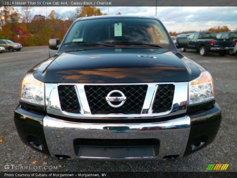 Galaxy Black / Charcoal 2014 Nissan Titan SV Crew Cab 4x4