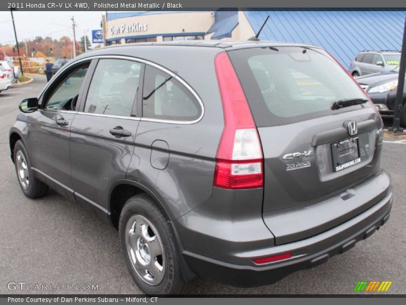 Polished Metal Metallic / Black 2011 Honda CR-V LX 4WD