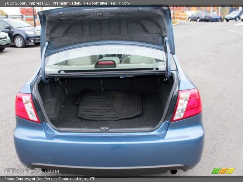 Newport Blue Pearl / Ivory 2010 Subaru Impreza 2.5i Premium Sedan