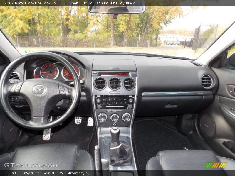 Liquid Platinum Metallic / Black 2007 Mazda MAZDA6 MAZDASPEED6 Sport