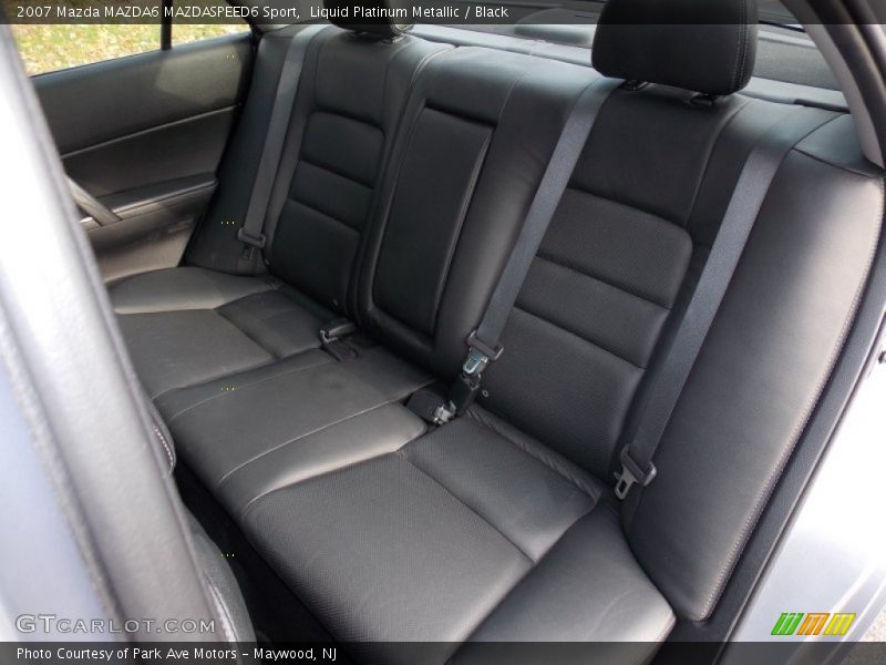 Liquid Platinum Metallic / Black 2007 Mazda MAZDA6 MAZDASPEED6 Sport