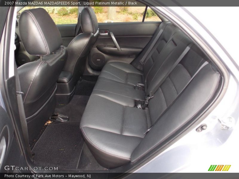 Liquid Platinum Metallic / Black 2007 Mazda MAZDA6 MAZDASPEED6 Sport