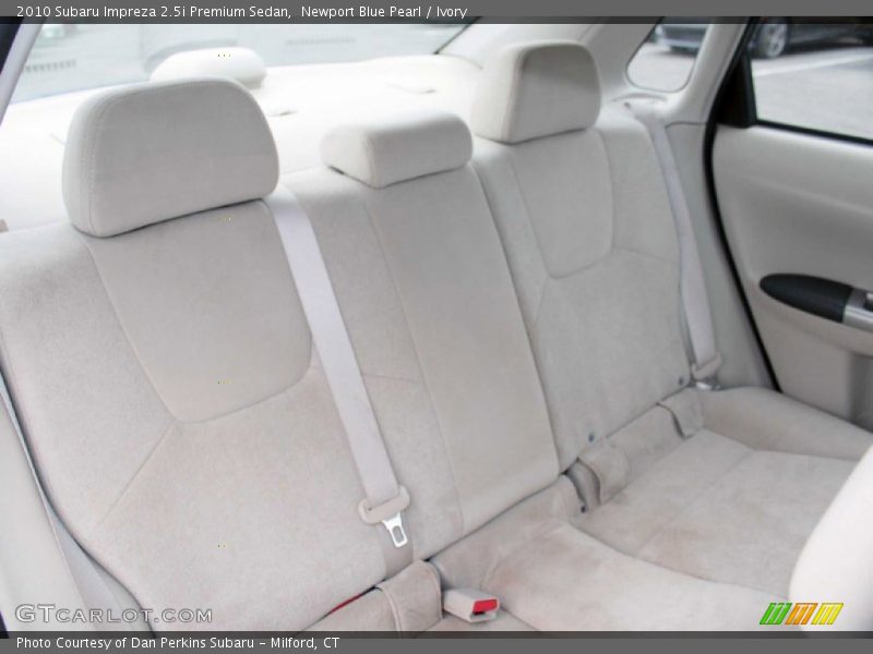 Newport Blue Pearl / Ivory 2010 Subaru Impreza 2.5i Premium Sedan
