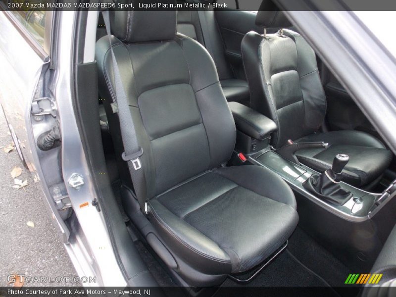 Liquid Platinum Metallic / Black 2007 Mazda MAZDA6 MAZDASPEED6 Sport