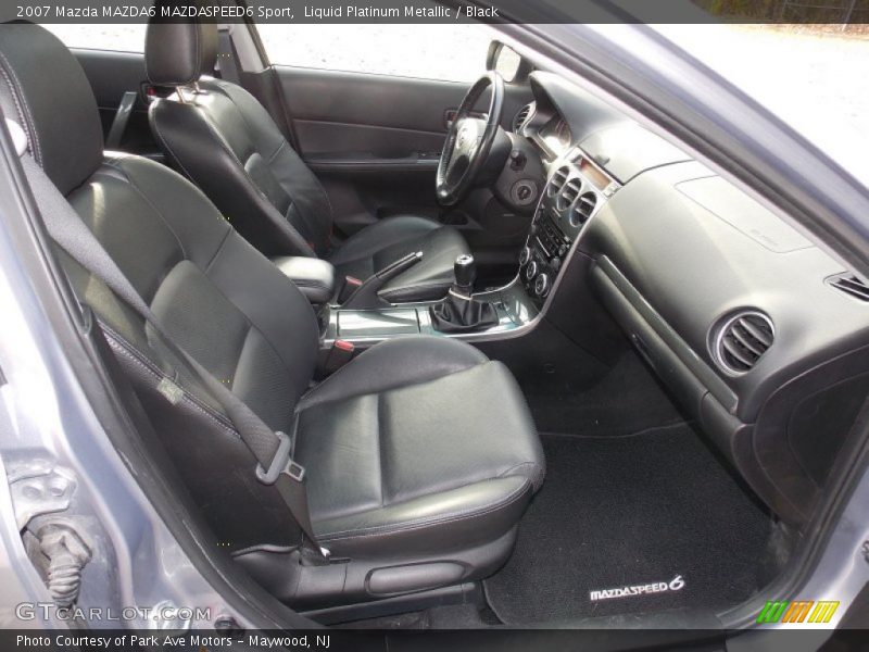 Liquid Platinum Metallic / Black 2007 Mazda MAZDA6 MAZDASPEED6 Sport