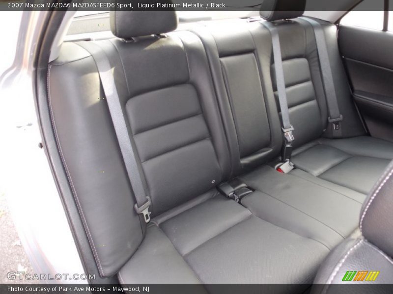 Liquid Platinum Metallic / Black 2007 Mazda MAZDA6 MAZDASPEED6 Sport
