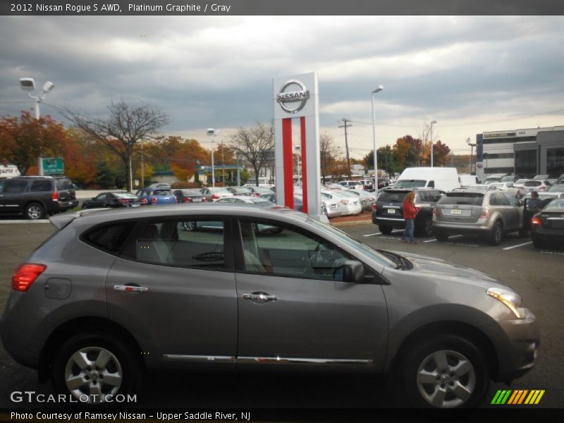 Platinum Graphite / Gray 2012 Nissan Rogue S AWD