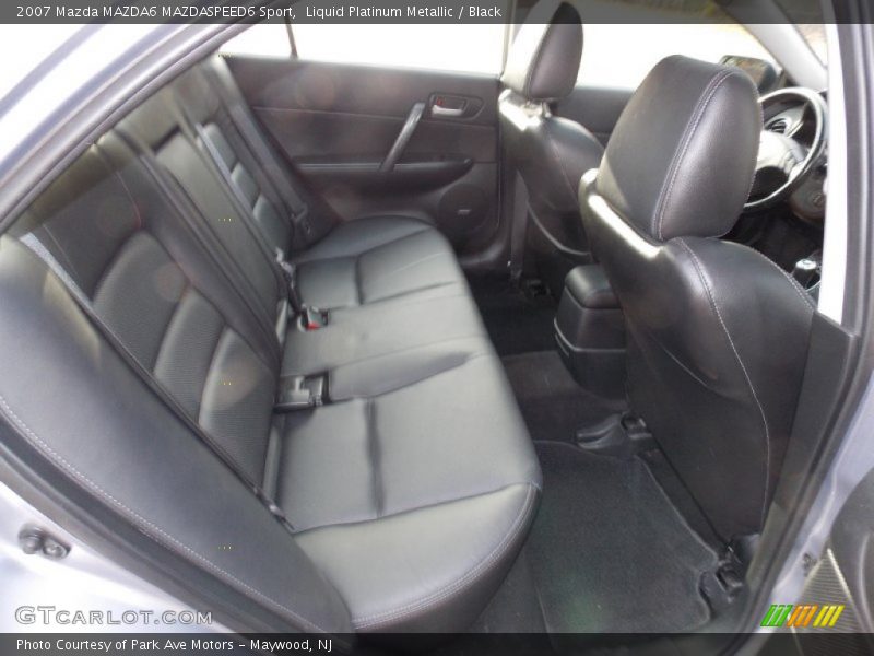 Liquid Platinum Metallic / Black 2007 Mazda MAZDA6 MAZDASPEED6 Sport