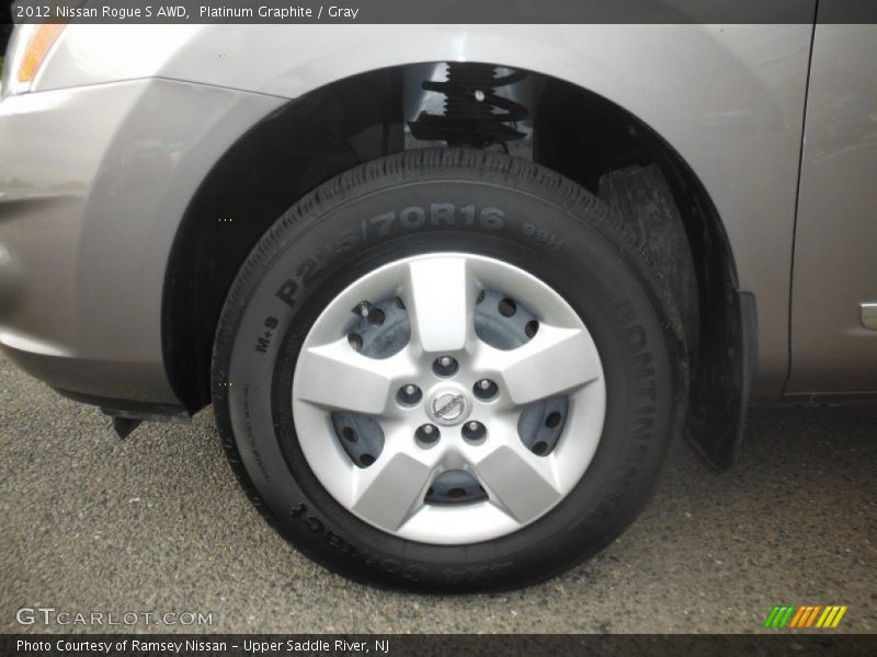 Platinum Graphite / Gray 2012 Nissan Rogue S AWD