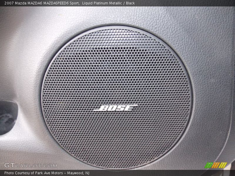 Liquid Platinum Metallic / Black 2007 Mazda MAZDA6 MAZDASPEED6 Sport