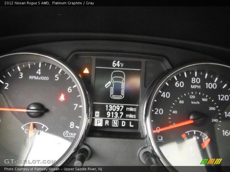 Platinum Graphite / Gray 2012 Nissan Rogue S AWD