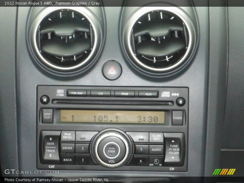 Platinum Graphite / Gray 2012 Nissan Rogue S AWD