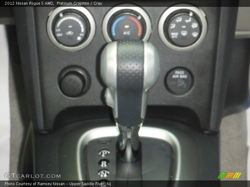 Platinum Graphite / Gray 2012 Nissan Rogue S AWD