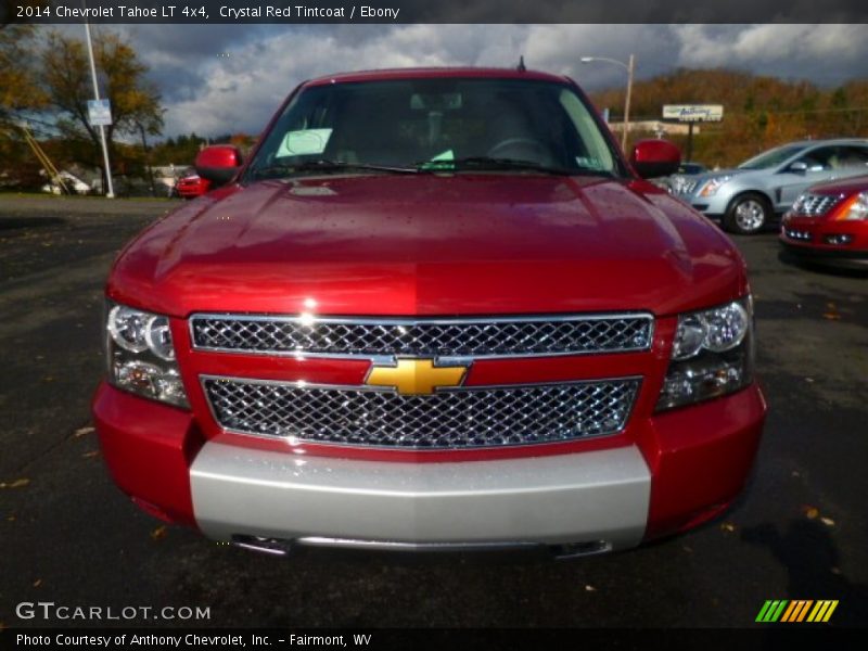 Crystal Red Tintcoat / Ebony 2014 Chevrolet Tahoe LT 4x4