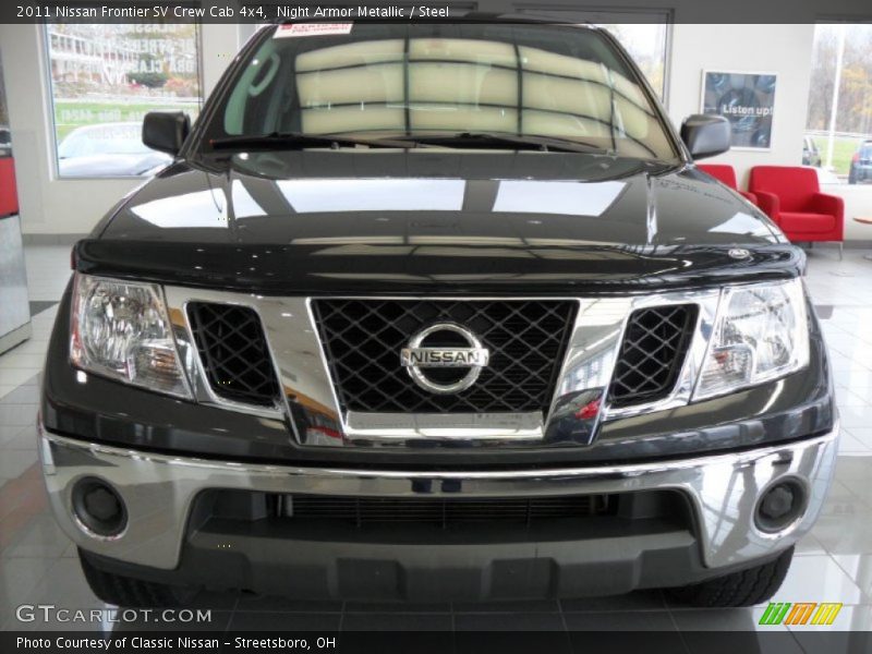 Night Armor Metallic / Steel 2011 Nissan Frontier SV Crew Cab 4x4