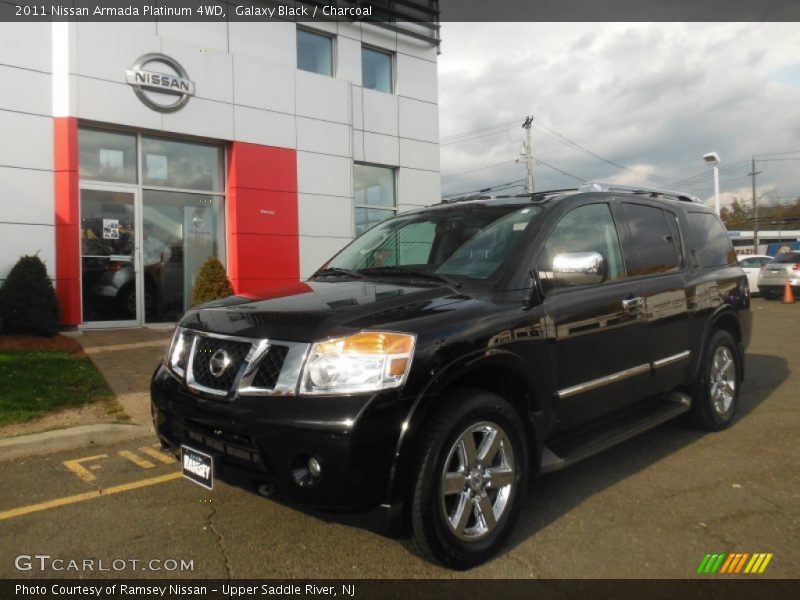 Galaxy Black / Charcoal 2011 Nissan Armada Platinum 4WD