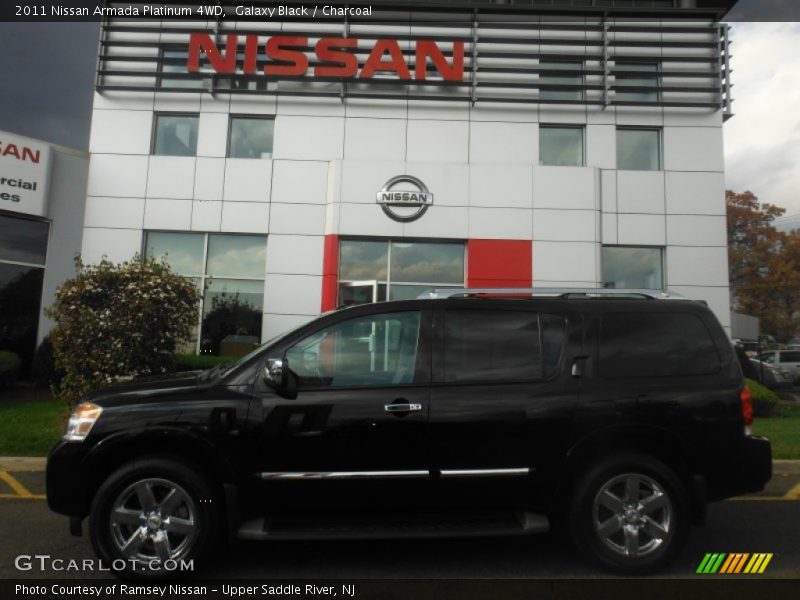 Galaxy Black / Charcoal 2011 Nissan Armada Platinum 4WD