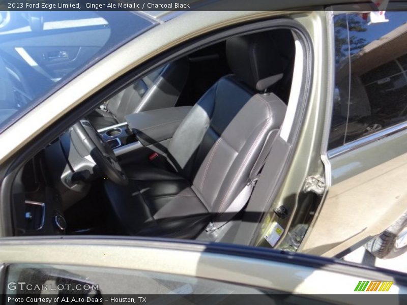 Ginger Ale Metallic / Charcoal Black 2013 Ford Edge Limited