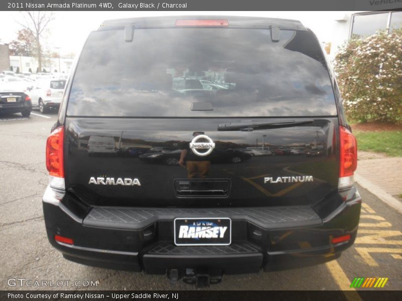 Galaxy Black / Charcoal 2011 Nissan Armada Platinum 4WD