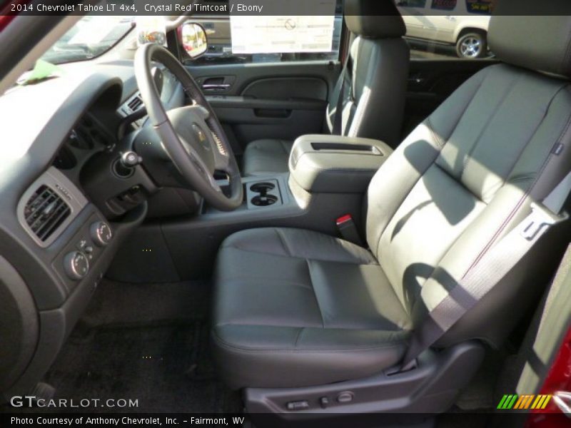 Crystal Red Tintcoat / Ebony 2014 Chevrolet Tahoe LT 4x4