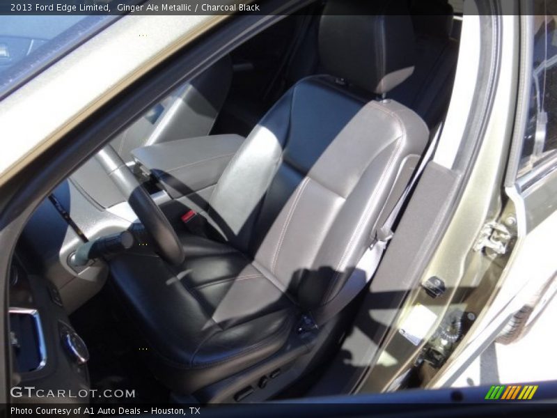 Ginger Ale Metallic / Charcoal Black 2013 Ford Edge Limited