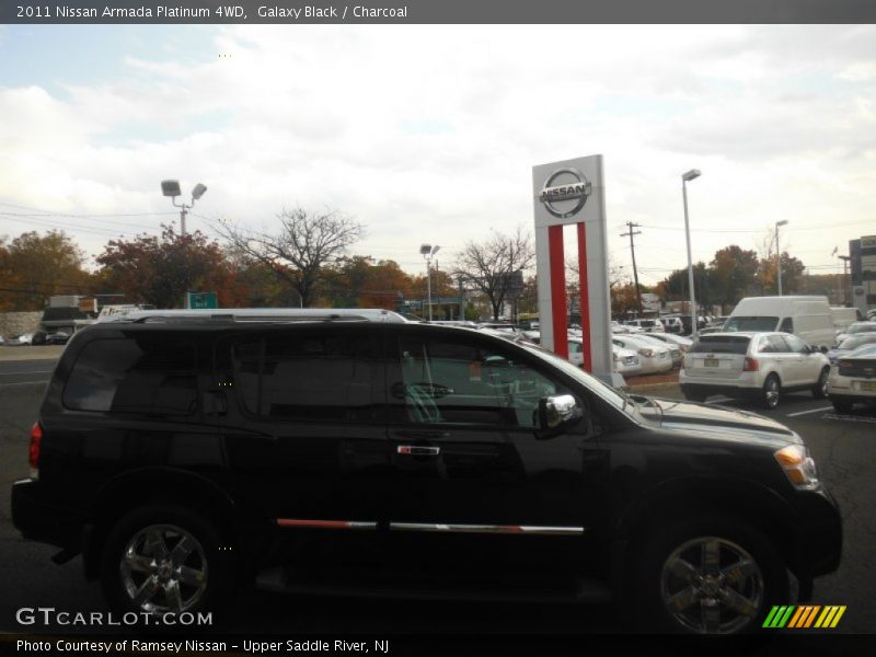 Galaxy Black / Charcoal 2011 Nissan Armada Platinum 4WD