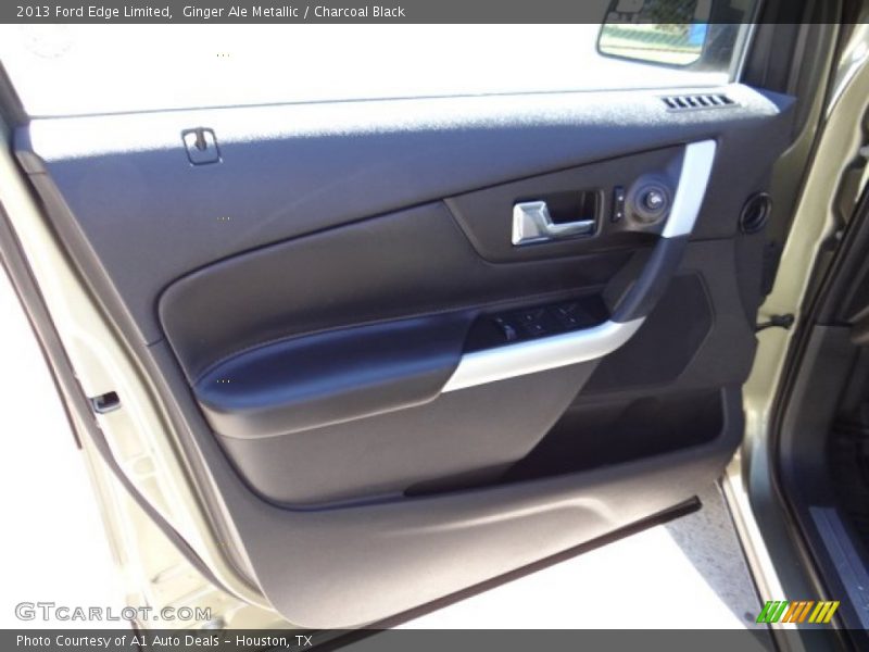 Ginger Ale Metallic / Charcoal Black 2013 Ford Edge Limited