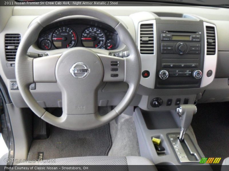 Night Armor Metallic / Steel 2011 Nissan Frontier SV Crew Cab 4x4