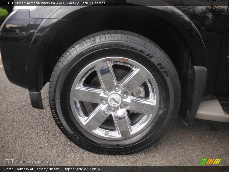 Galaxy Black / Charcoal 2011 Nissan Armada Platinum 4WD